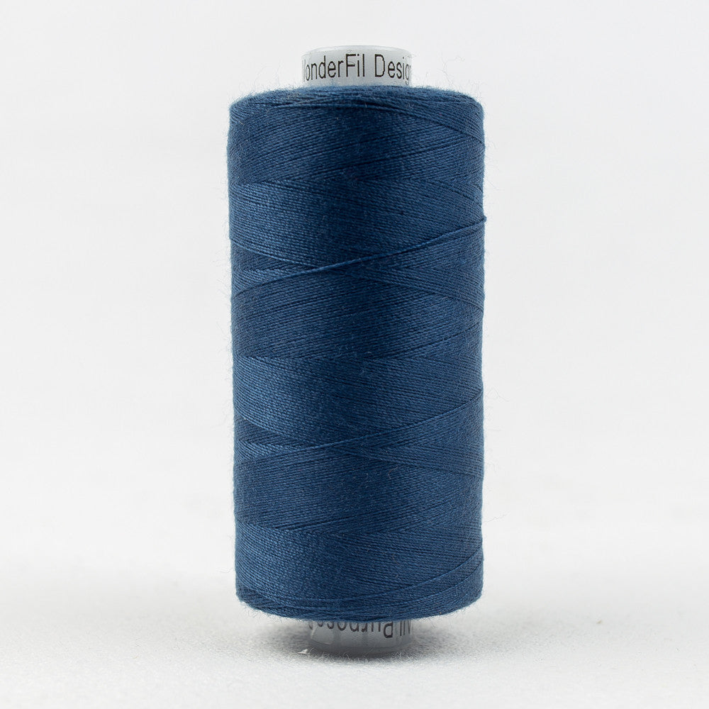 DS214 - 40wt Designer‚Ñ¢ All purpose Polyester Prussian Blue Thread WonderFil