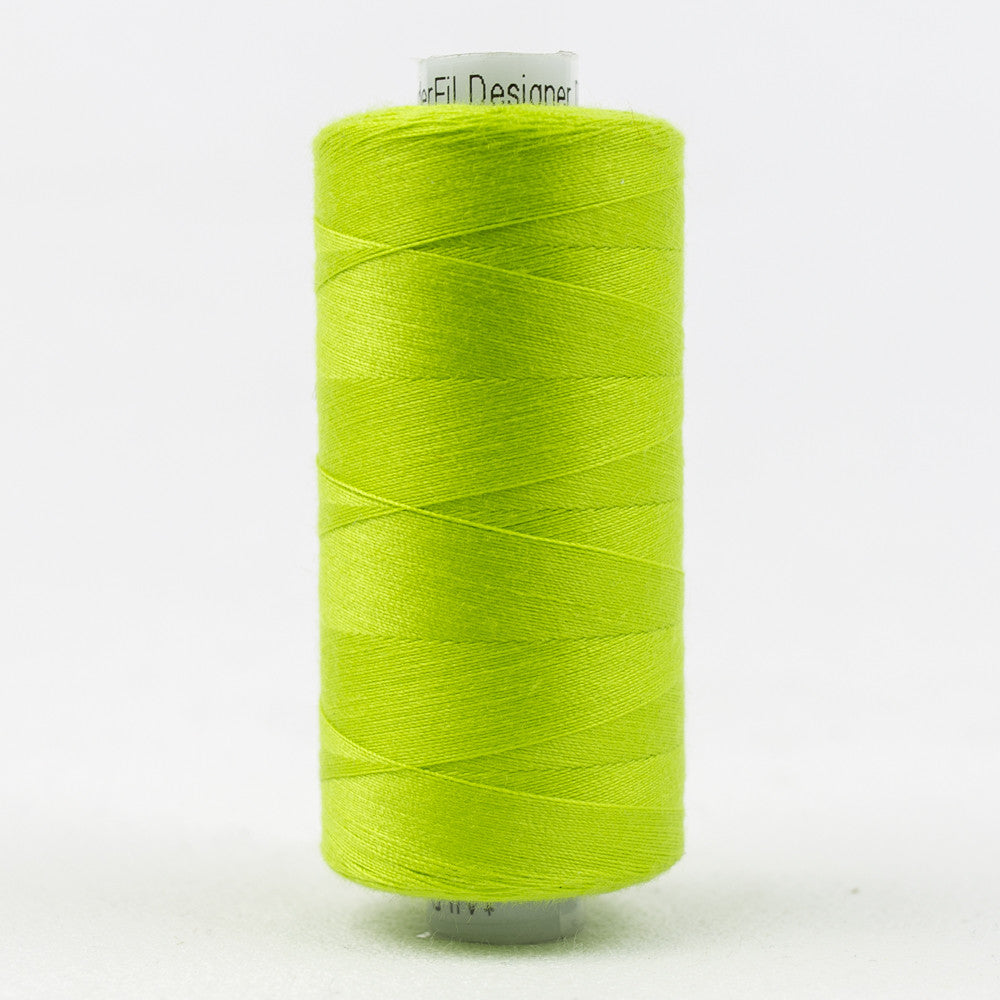 DS354 - Designer‚Ñ¢ 40wt All purpose Polyester Yellow Green WonderFil