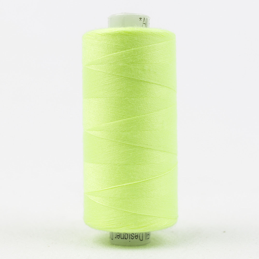 DS428 - Designer‚Ñ¢ 40wt All purpose Polyester Fluorescent Green WonderFil