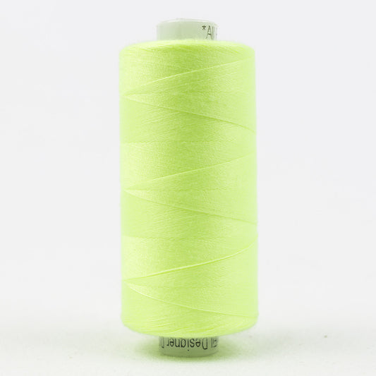 DS428 - Designer‚Ñ¢ 40wt All purpose Polyester Fluorescent Green WonderFil