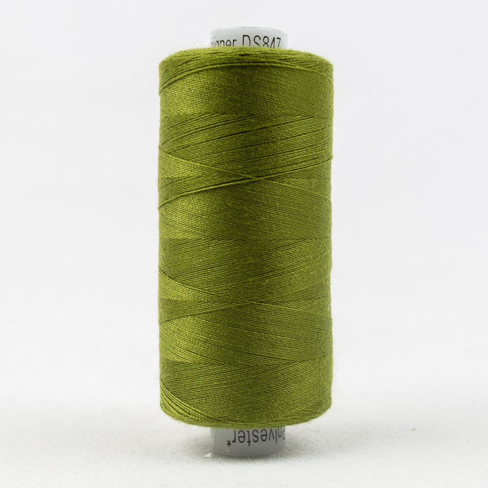 DS847 - Designer‚Ñ¢ 40wt All purpose Polyester Olive Drab Thread WonderFil