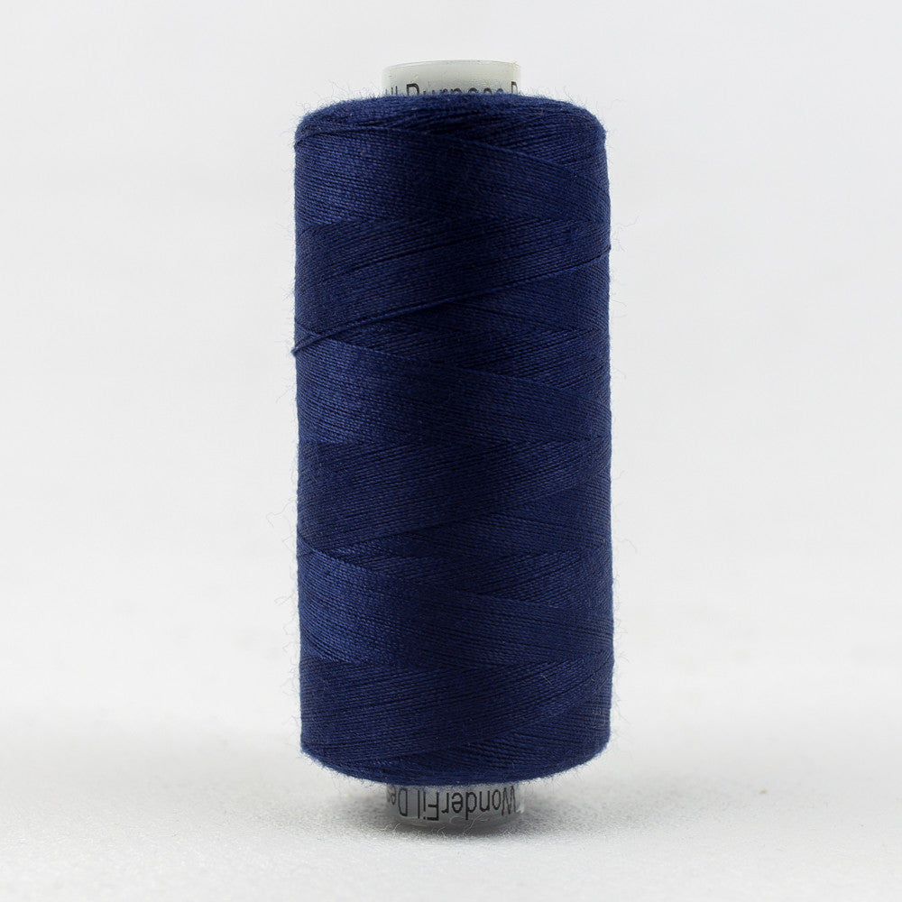 DS879 - Designer‚Ñ¢ 40wt All purpose Polyester Midnight Blue Thread WonderFil