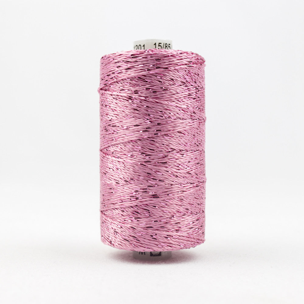 DZ1201 - Dazzle 8wt Rayon and Metallic Baby Pink Thread WonderFil