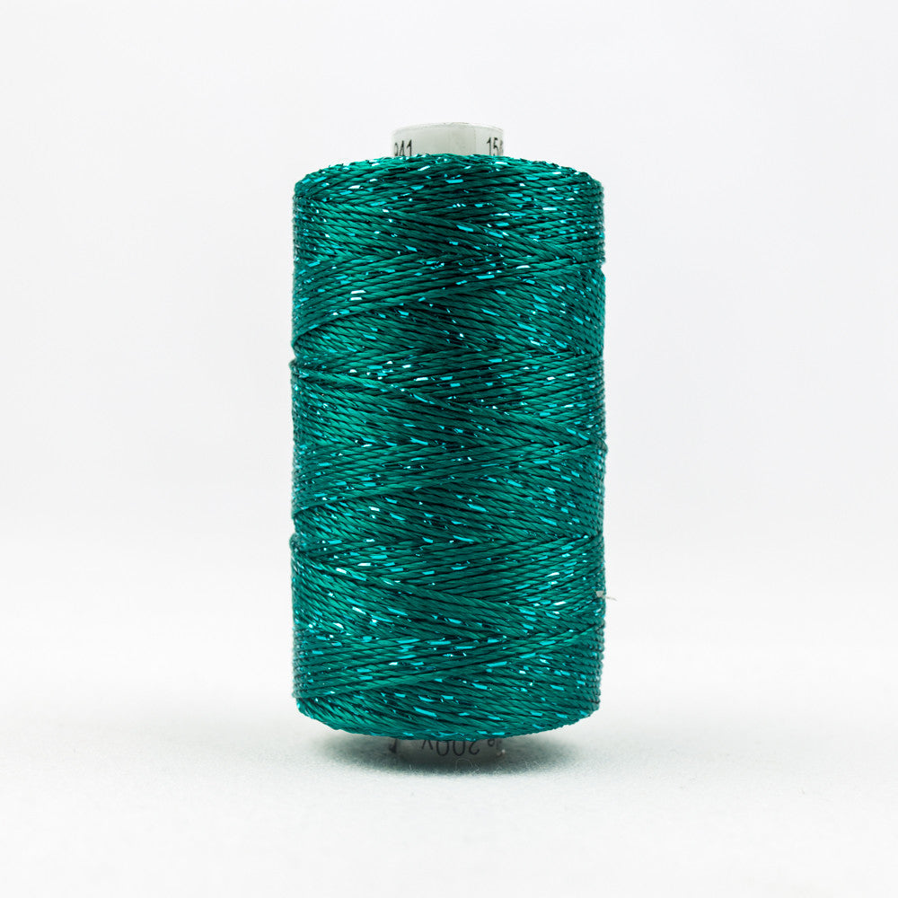 DZ941 - Dazzle‚Ñ¢ 8wt Rayon and Metallic Bluegrass Green Thread WonderFil