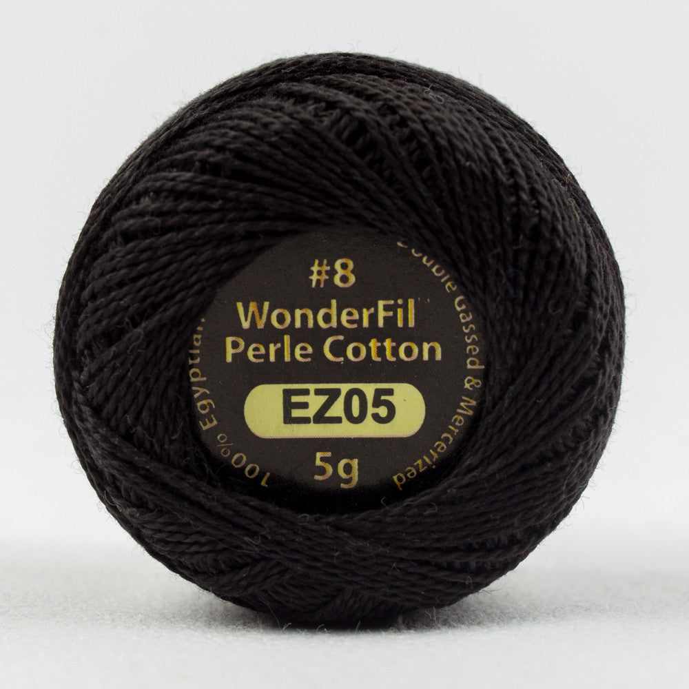 EL5G05 - Eleganza‚Ñ¢ Egyptian cotton thread Licorice WonderFil