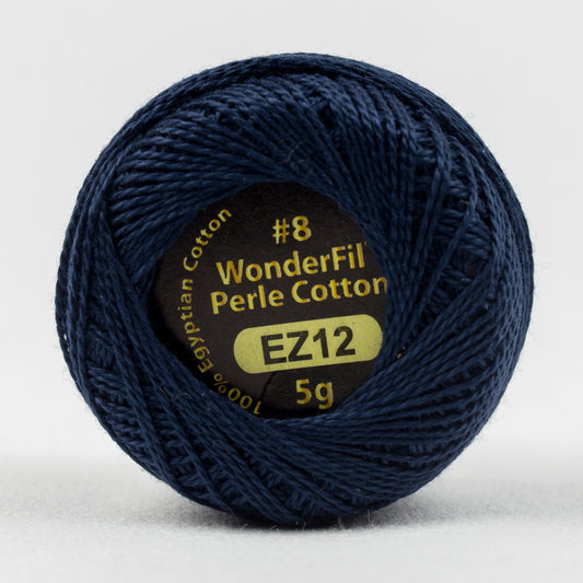 EL5G12 - Eleganza‚Ñ¢ Egyptian cotton thread Navy WonderFil