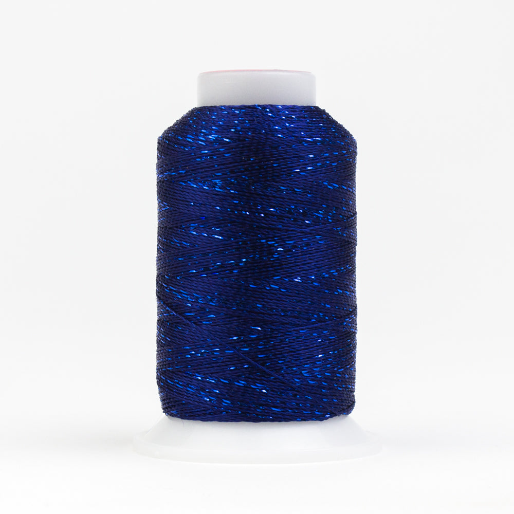 GM50 -  GlaMore‚Ñ¢ 12wt Rayon and Metallic Dark Blue Thread WonderFil Online UK