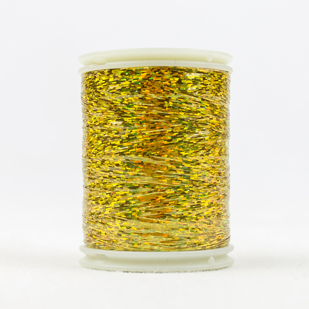 HC8155 - Hologram Polyester Slitted Gold Thread WonderFil