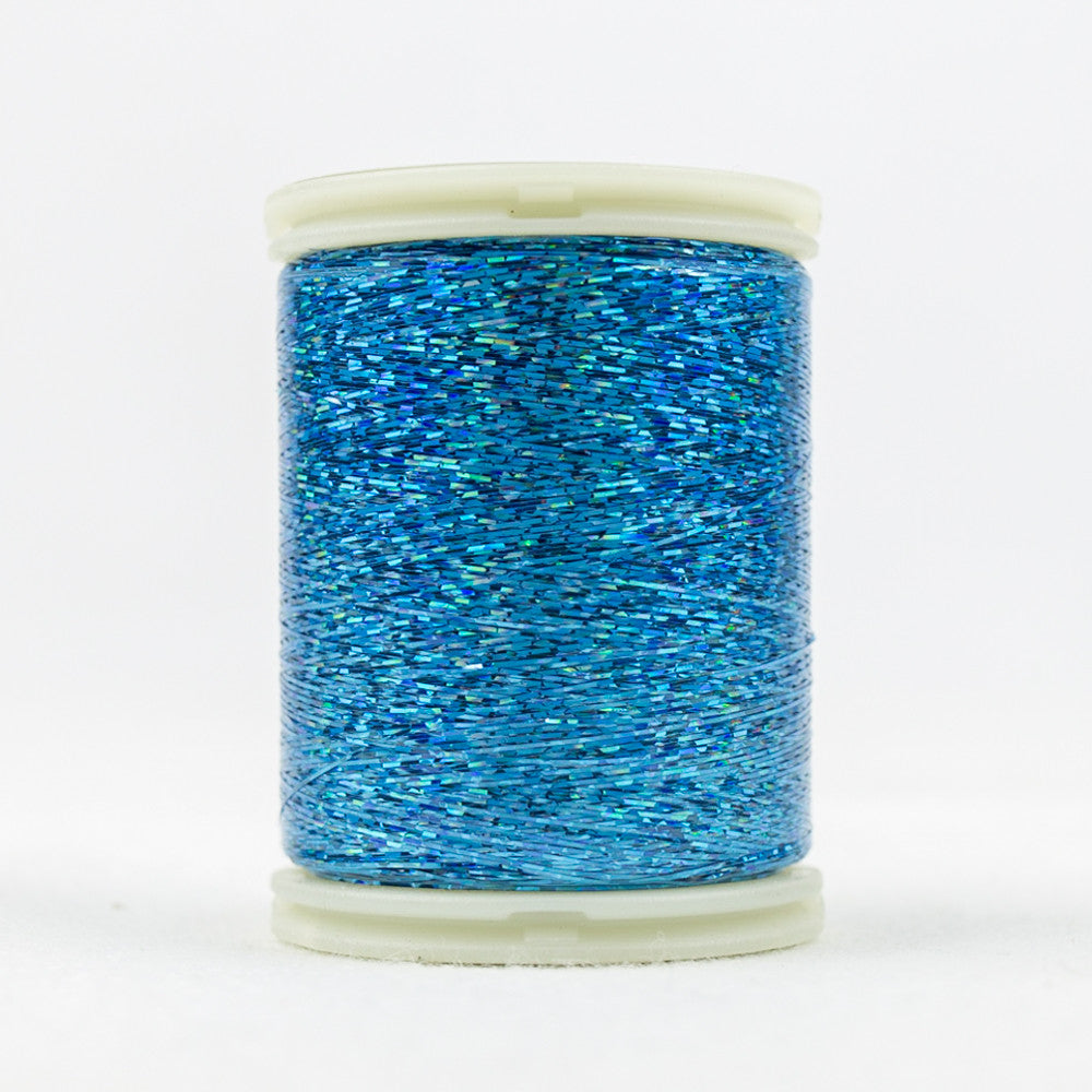 HC8157 - Hologram Polyester Slitted Blue Thread WonderFil