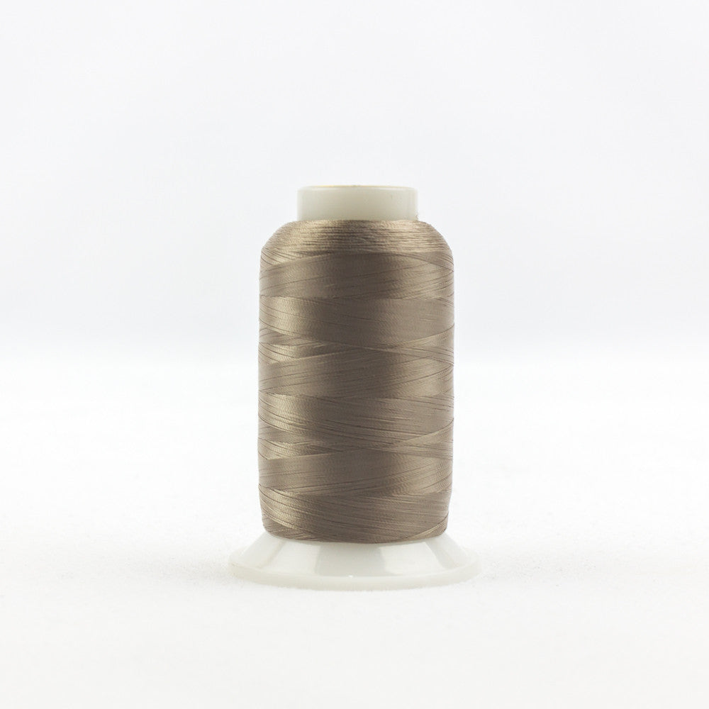 IF114 - InvisaFil™ 100wt Cottonized Polyester Brown Grey Thread WonderFil