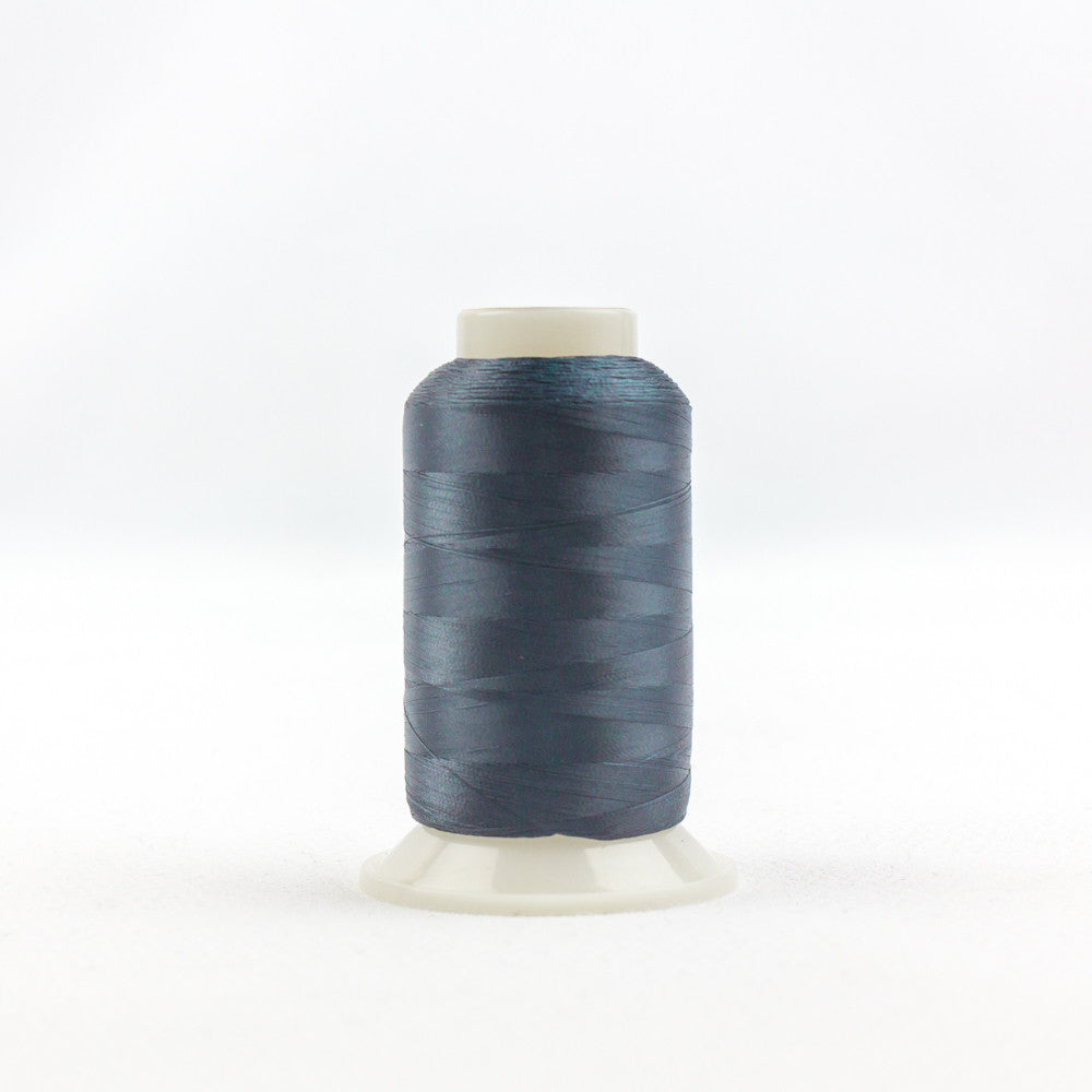 IF179 - InvisaFil™ 100wt Cottonized Polyester Blue Grey Thread WonderFil