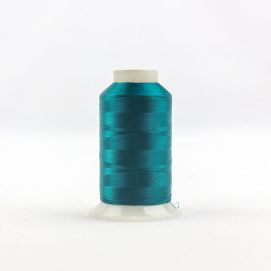 IF709 - InvisaFil™ 100wt Cottonized Polyester Dark Teal Thread WonderFil