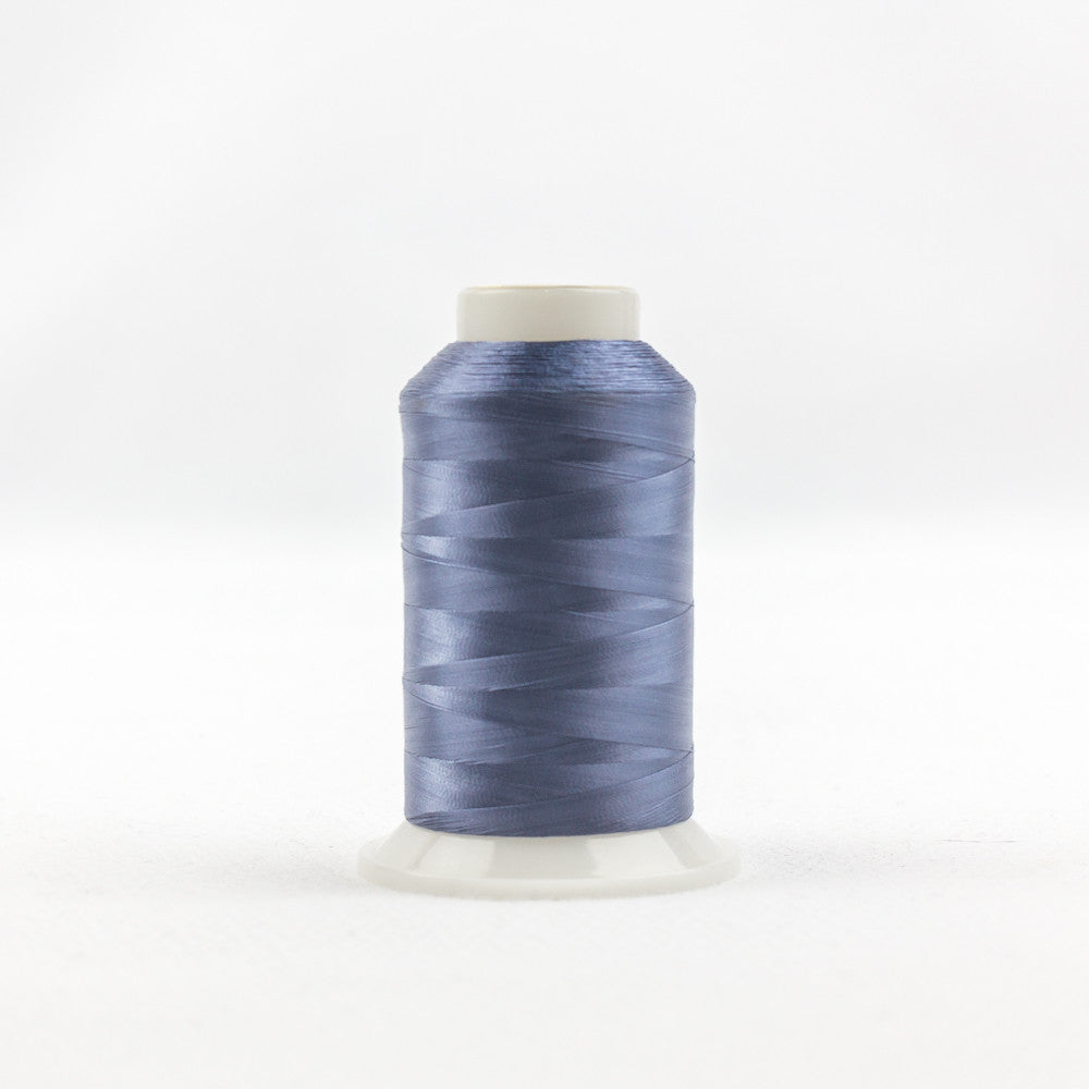 IF728 - InvisaFil™ 100wt Cottonized Polyester Stormy Dark Blue Thread WonderFil