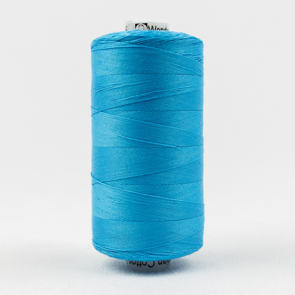 KT606 - Konfetti™ 50wt Egyptian Cotton Peacock Blue Thread WonderFil