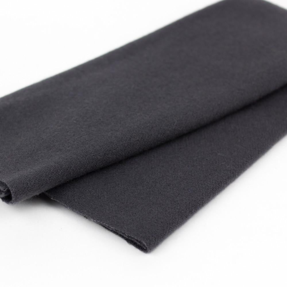 LN06 - Merino Wool Fabric Charcoal WonderFil