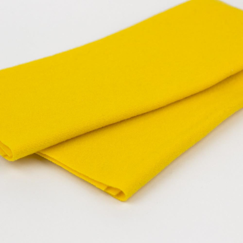 LN34 - Merino Wool Fabric Sun Yellow WonderFil
