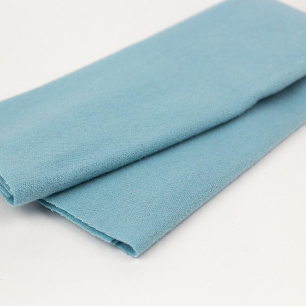 LN53 - Merino Wool Fabric Baby Blue WonderFil