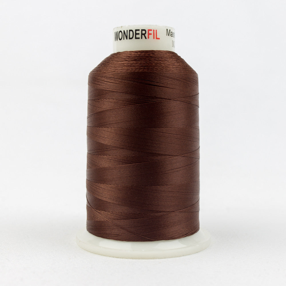 MQ55 - Master Quilter‚Ñ¢ 40wt All Purpose Polyester Bright Brown Thread WonderFil
