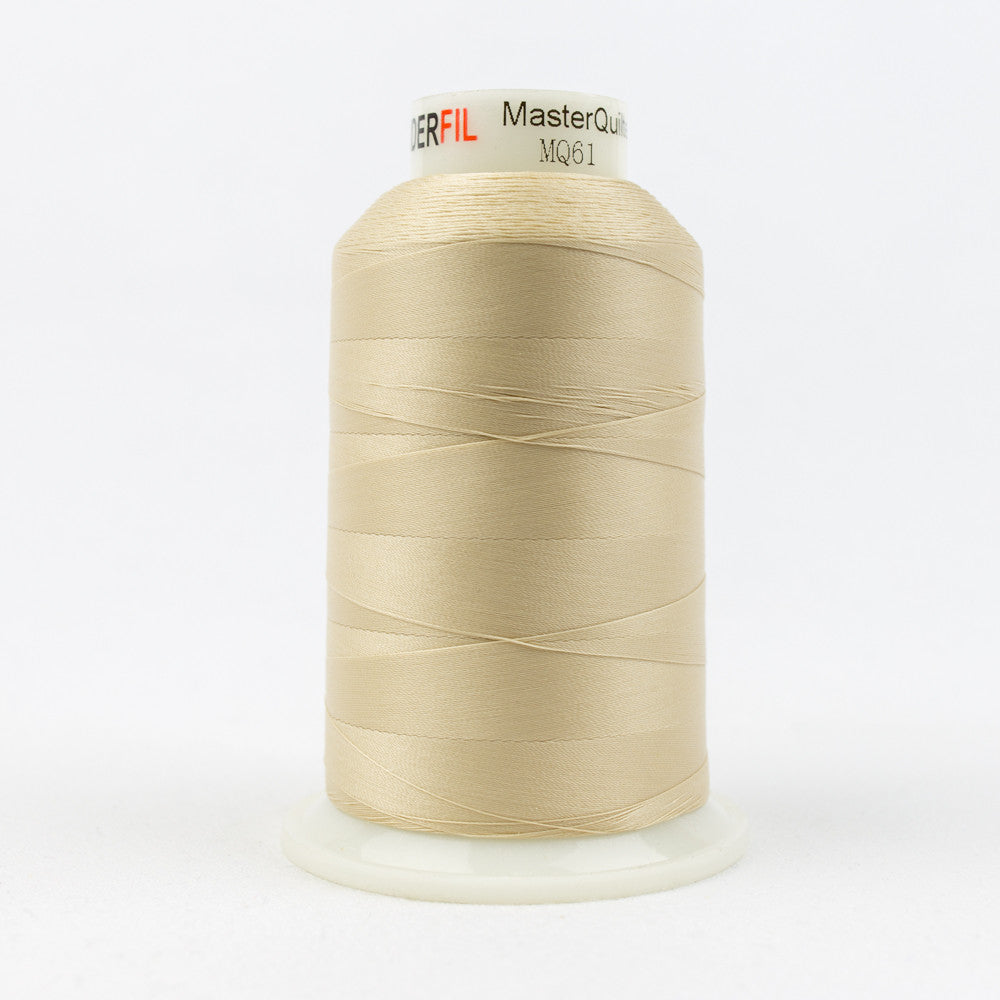 MQ61 - Master Quilter‚Ñ¢ 40wt All Purpose Polyester Ivory Thread WonderFil