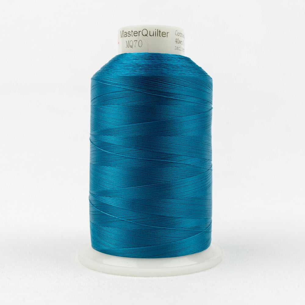 MQ70 - Master Quilter‚Ñ¢ 40wt All Purpose Polyester Mediterranean Blue Thread WonderFil