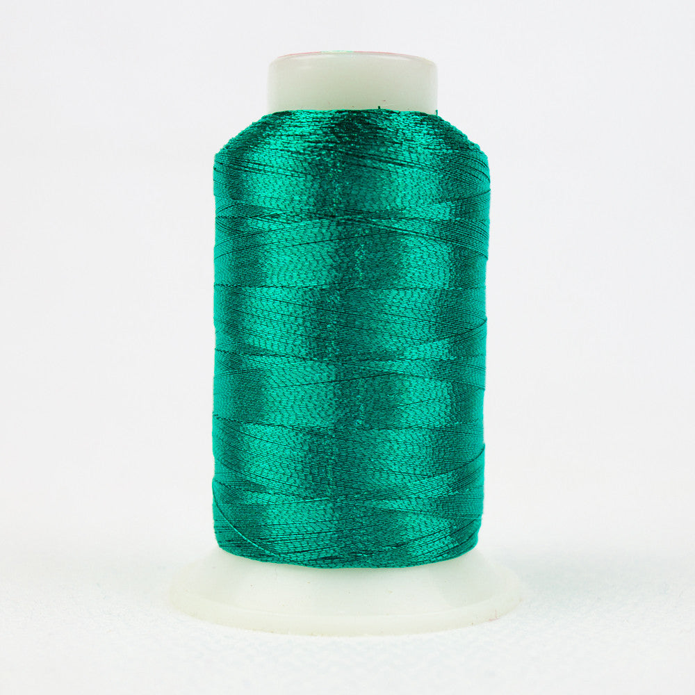 MT7718 - Spotlite‚Ñ¢ 40wt Metallic Sea Green Thread WonderFil