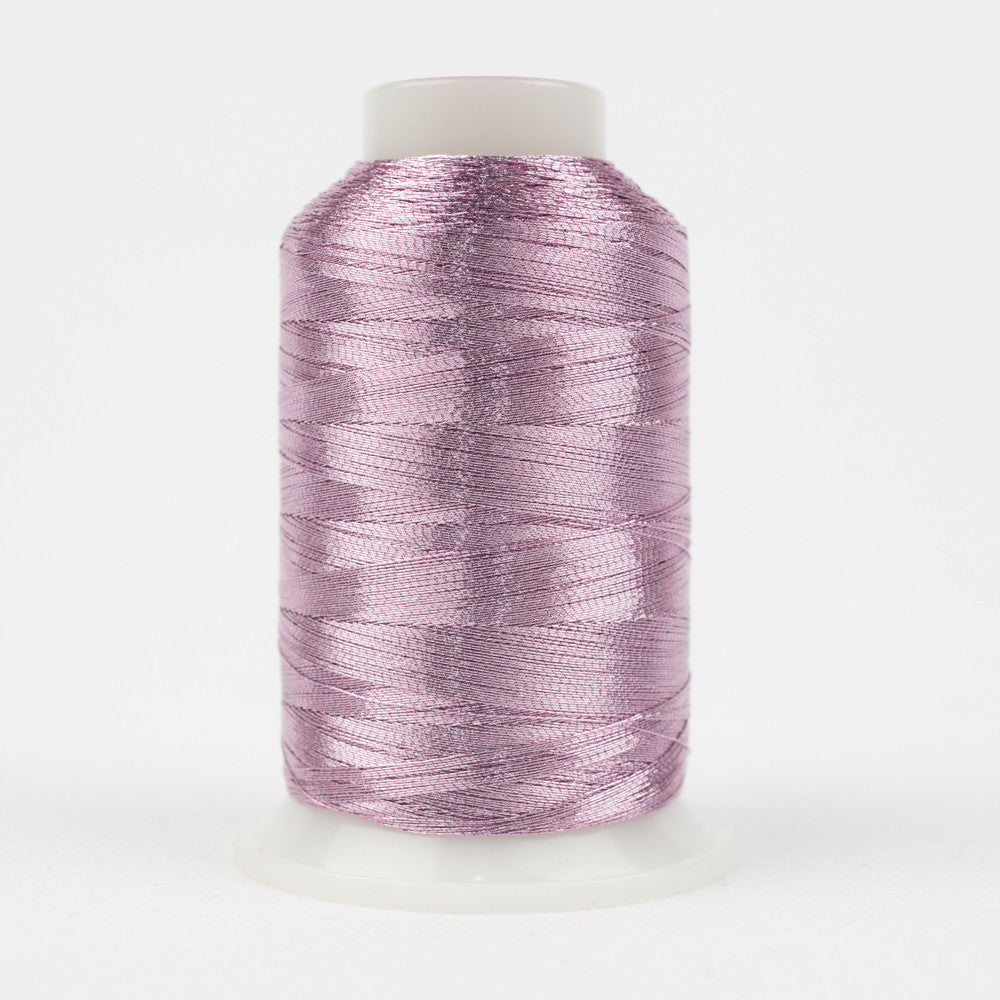 MT8837 - Spotlite‚Ñ¢ 40wt Metallic Soft Pink Thread WonderFil