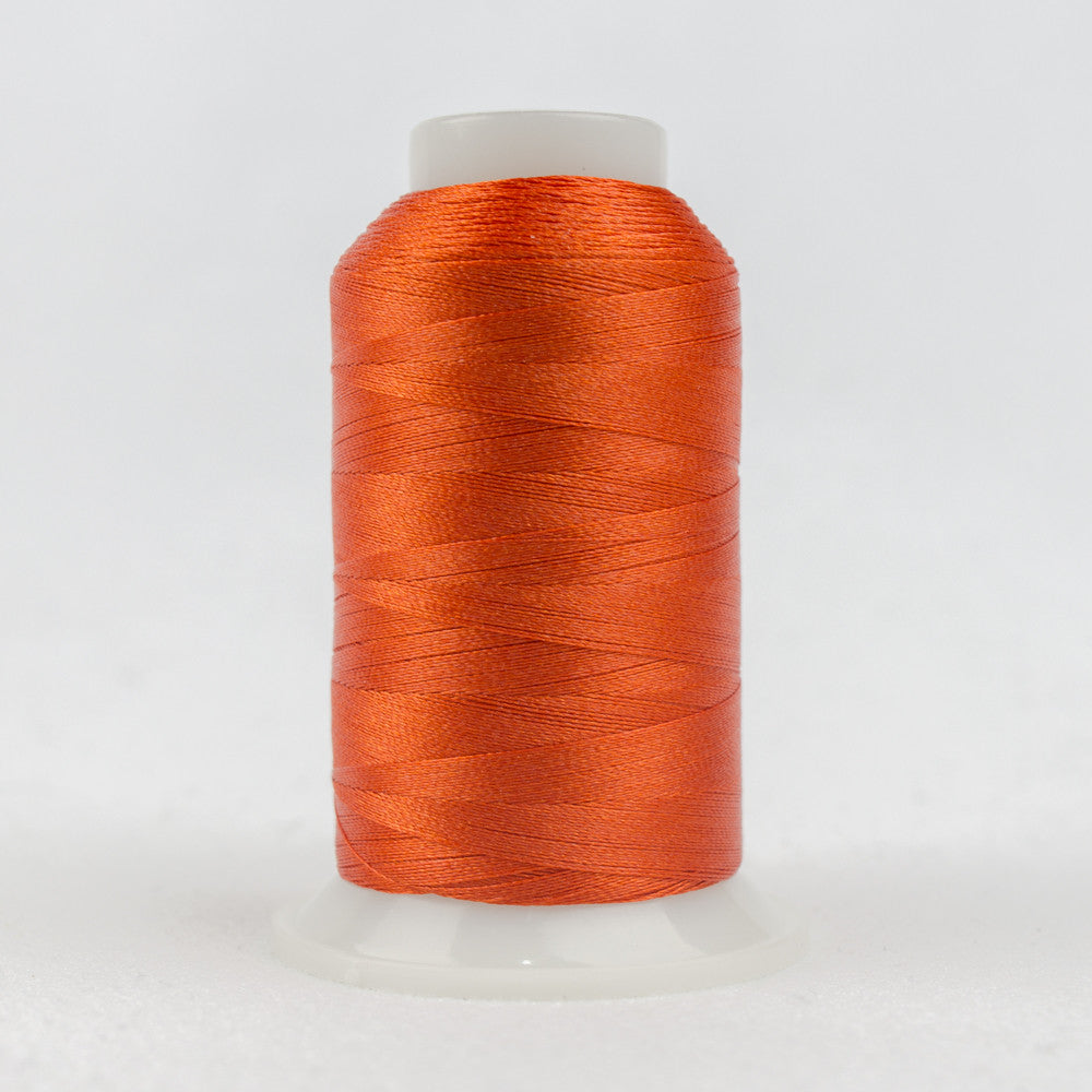 P1074 - Polyfast 40wt Trilobal Polyester Deep Orange Thread WonderFil