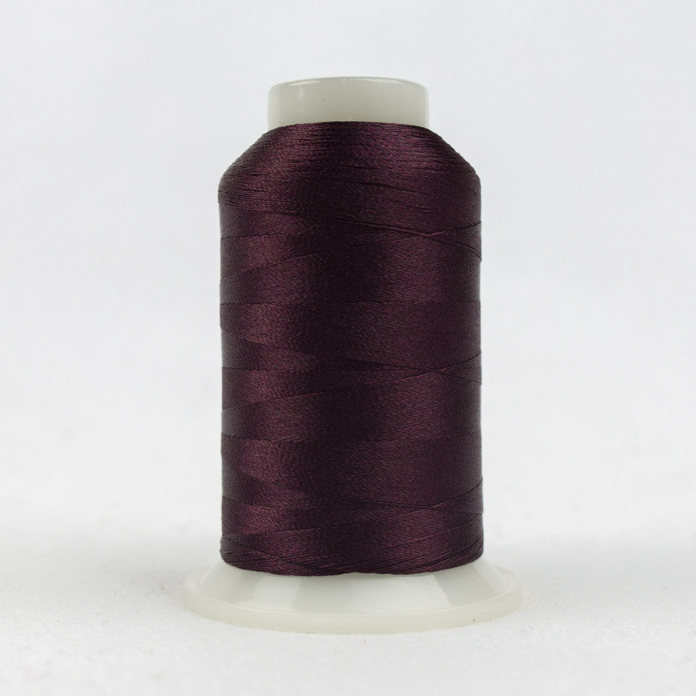 P1099 - Polyfast‚Ñ¢ 40wt Trilobal Polyester Dark Plum Thread WonderFil