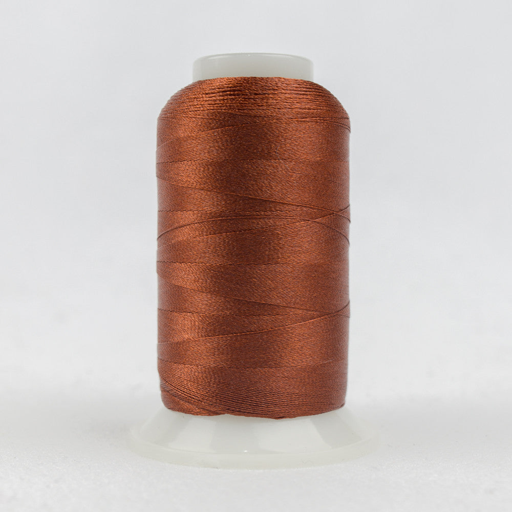 P4314 - Polyfast‚Ñ¢ 40wt Trilobal Polyester Bright Rust Thread WonderFil