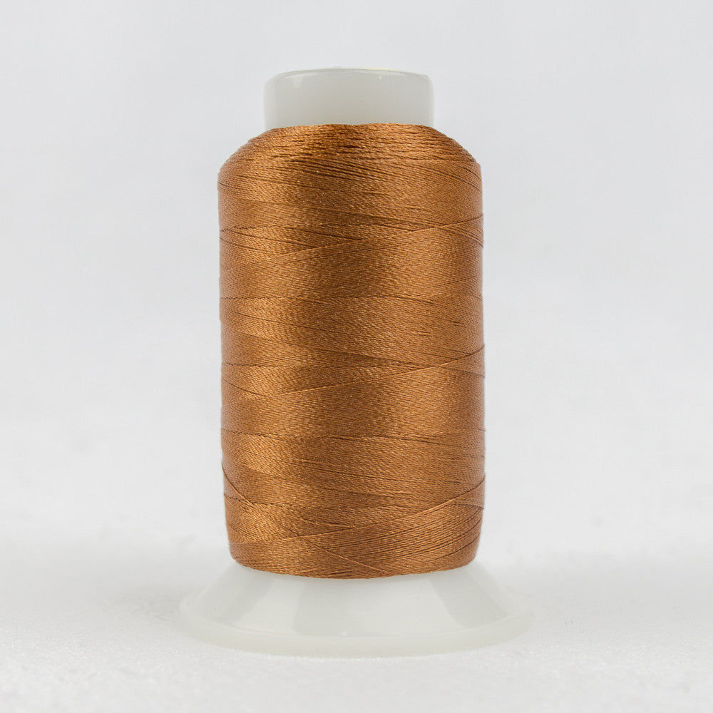 P4348 - Polyfast‚Ñ¢ 40wt Trilobal Polyester Golden Rust Thread WonderFil