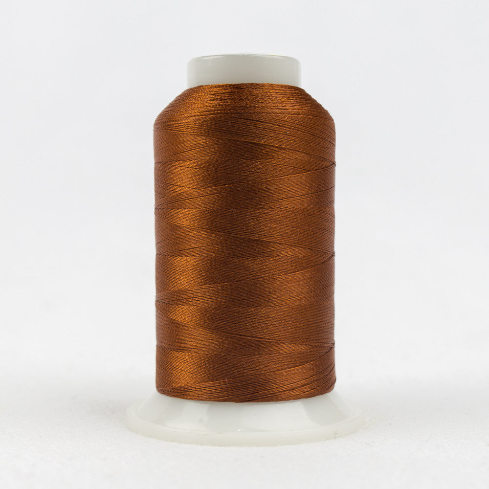 P4352 - Polyfast‚Ñ¢ 40wt Trilobal Polyester Dark Rust Thread WonderFil