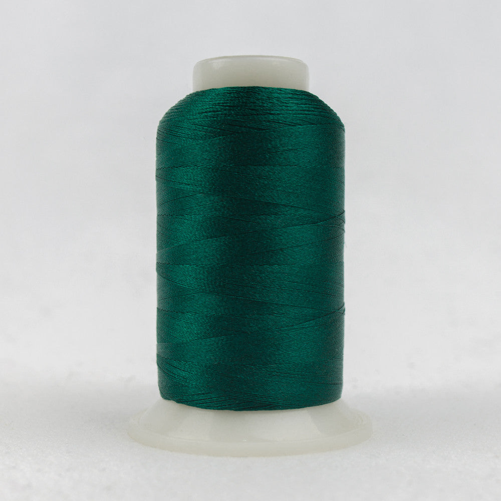 F. Green Thread P6514 - 40wt Trilobal Polyester Forest Green Thread – WonderFil UK