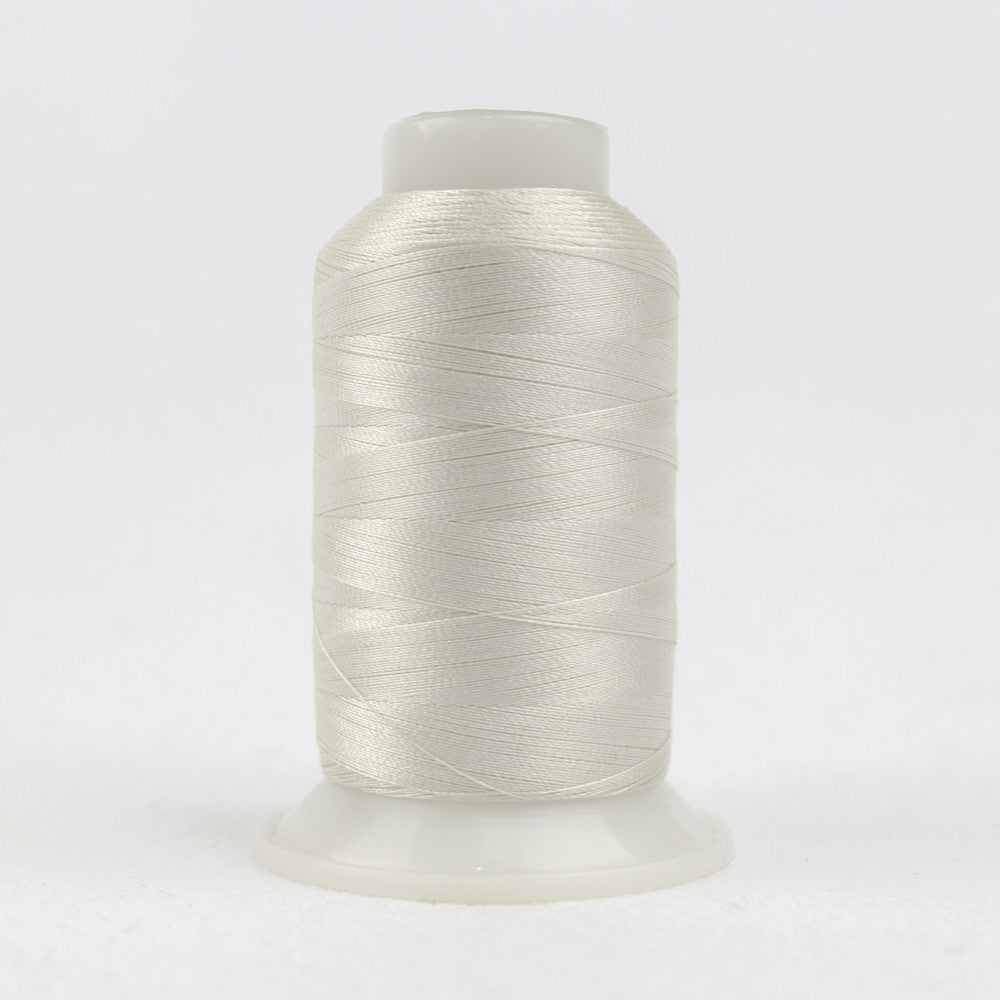 P6582 - Polyfast‚Ñ¢ 40wt Trilobal Polyester Frosty White Thread WonderFil