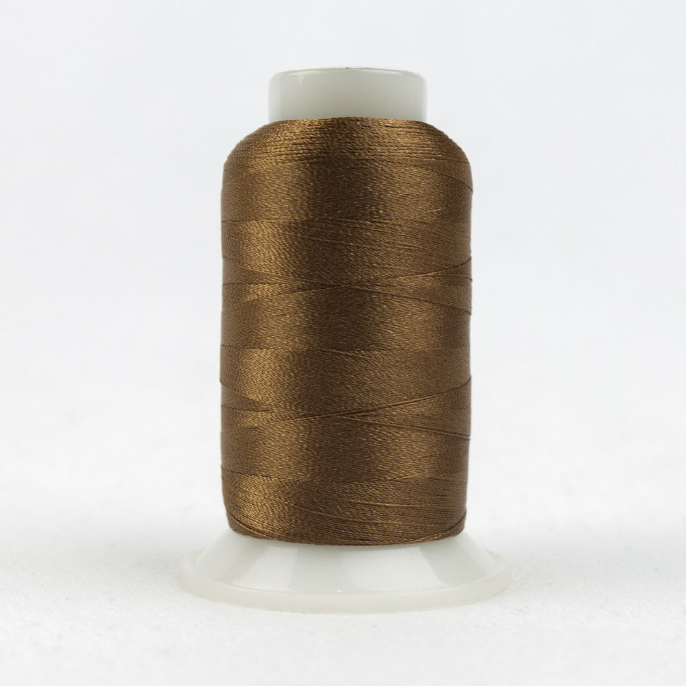 P9324 - Polyfast‚Ñ¢ 40wt Trilobal Polyester Amber Brown Thread WonderFil