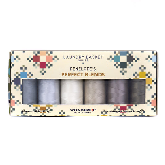 Penelope‚Äôs Perfect Blends by Edyta Sitar - Invisible Threads Pack WonderFil Online UK
