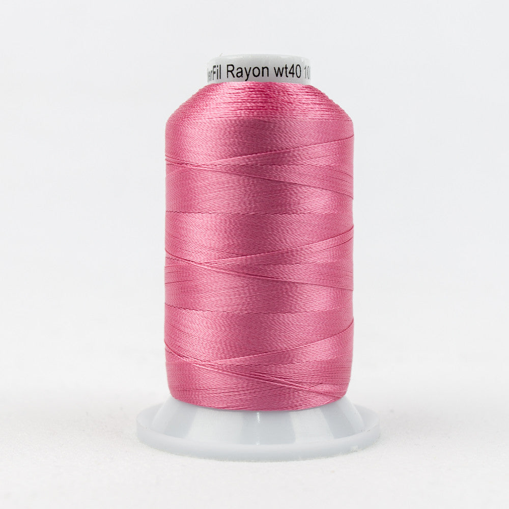 R1181 - Splendor‚Ñ¢ 40wt Rayon Geranium Pink Thread WonderFil