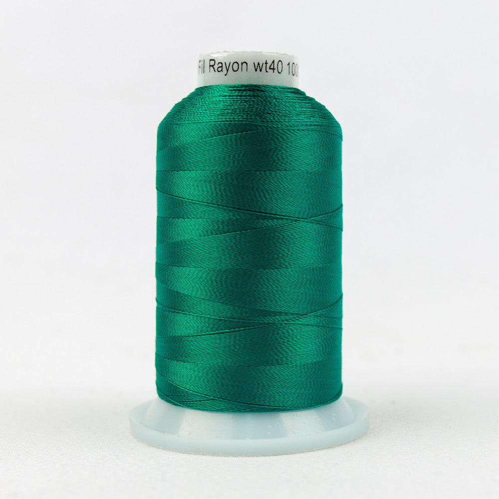 R4140 - Splendor‚Ñ¢ 40wt Rayon Deep Green Thread WonderFil