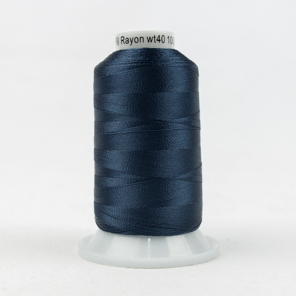 R7136 - Splendor‚Ñ¢ 40wt Rayon Blue Depths Thread WonderFil