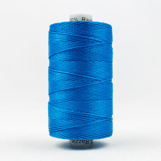 RZ148 - Razzle‚Ñ¢ 6ply Rayon Mediterranean Blue Thread WonderFil
