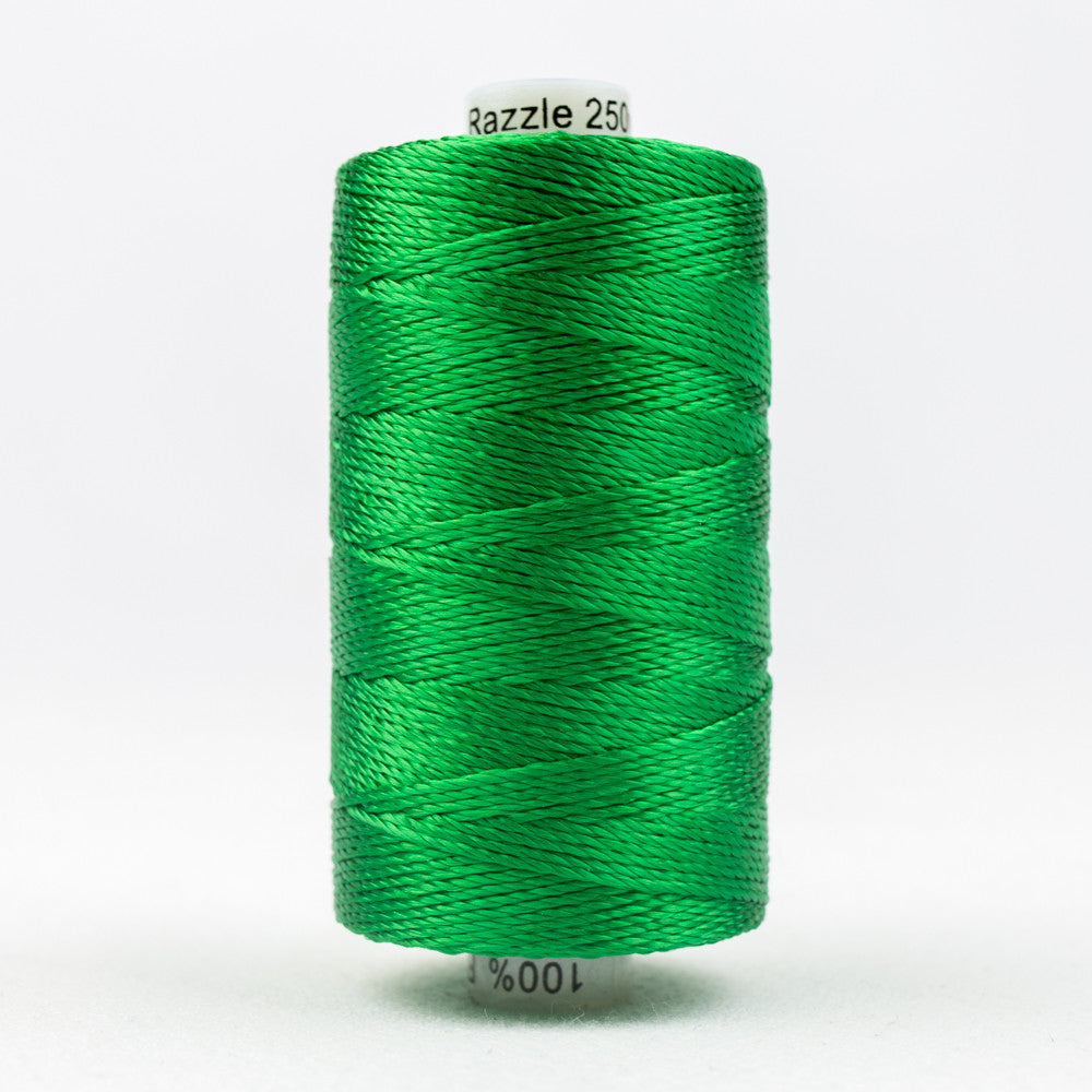RZ2854 - Razzle‚Ñ¢ 6ply Rayon Brilliant Green Thread WonderFil