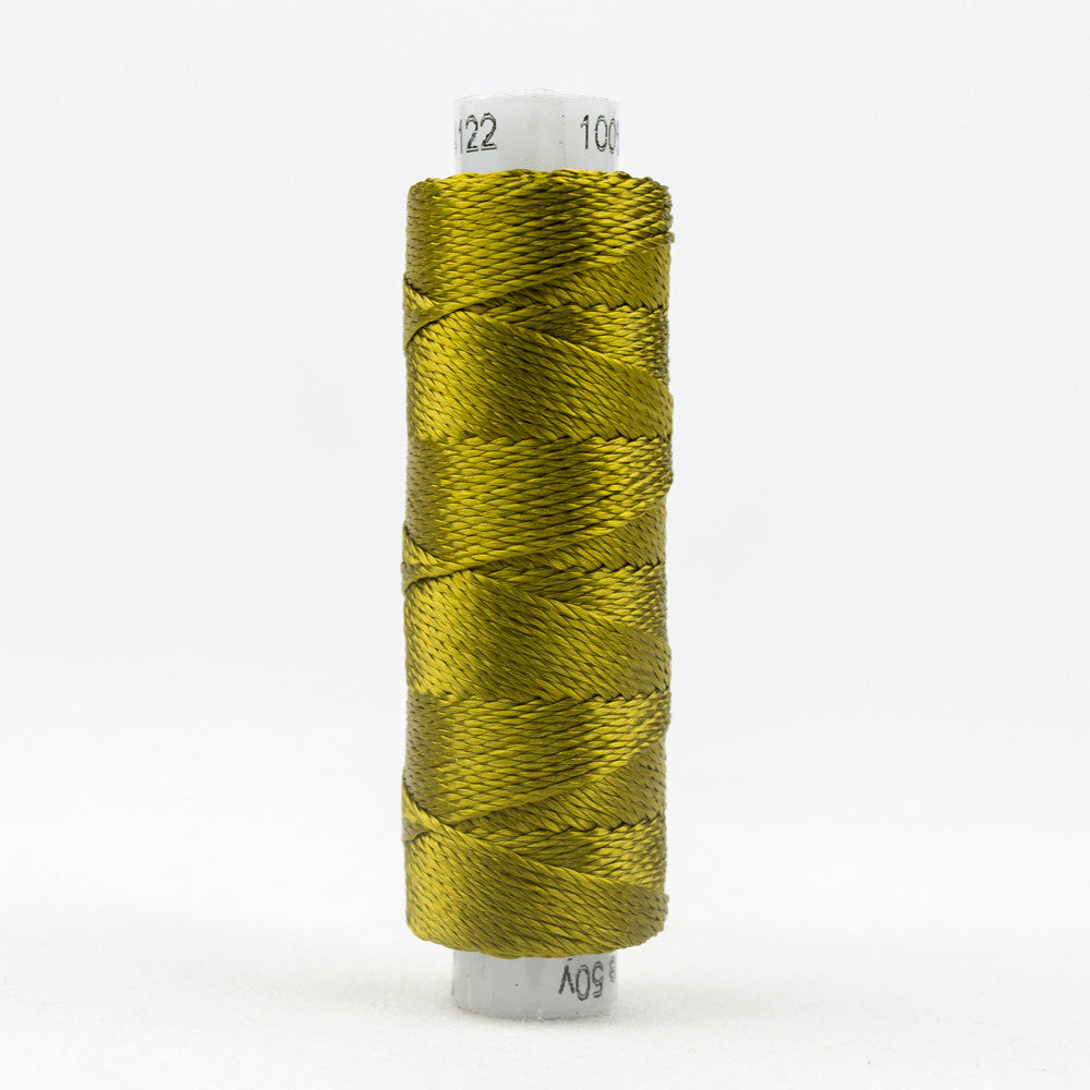 SSRZ4122 - Razzle‚Ñ¢ 8wt Rayon Ecru Olive Thread WonderFil