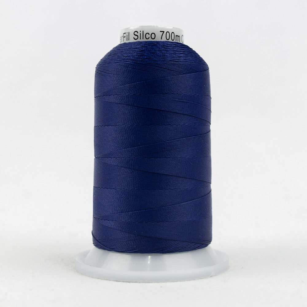 162 Blue Thread SC25 - 35wt Cotton Dark Blue Thread – WonderFil UK