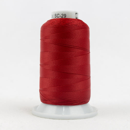 SC29 - Silco‚Ñ¢ 35wt Cotton Holiday Red Thread WonderFil