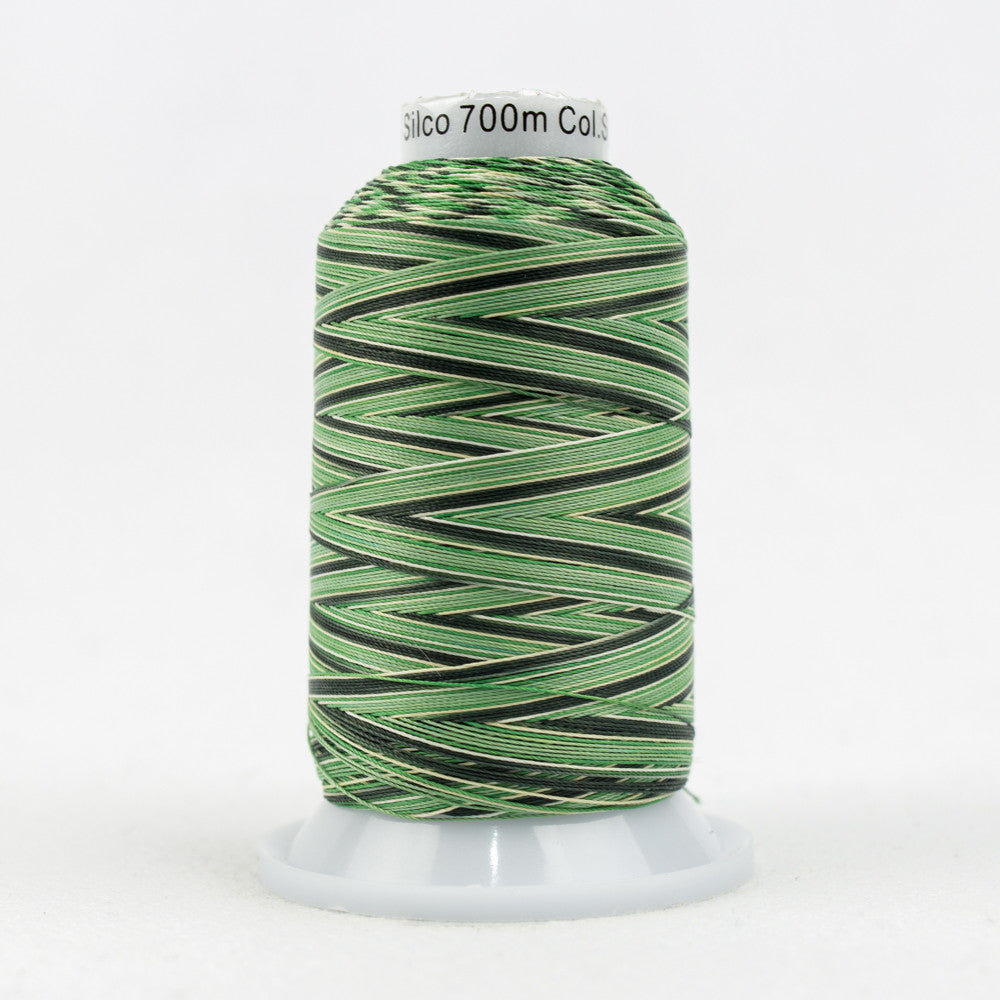 SCM08 - Silco‚Ñ¢ 35wt Cotton Greens Tan Thread WonderFil