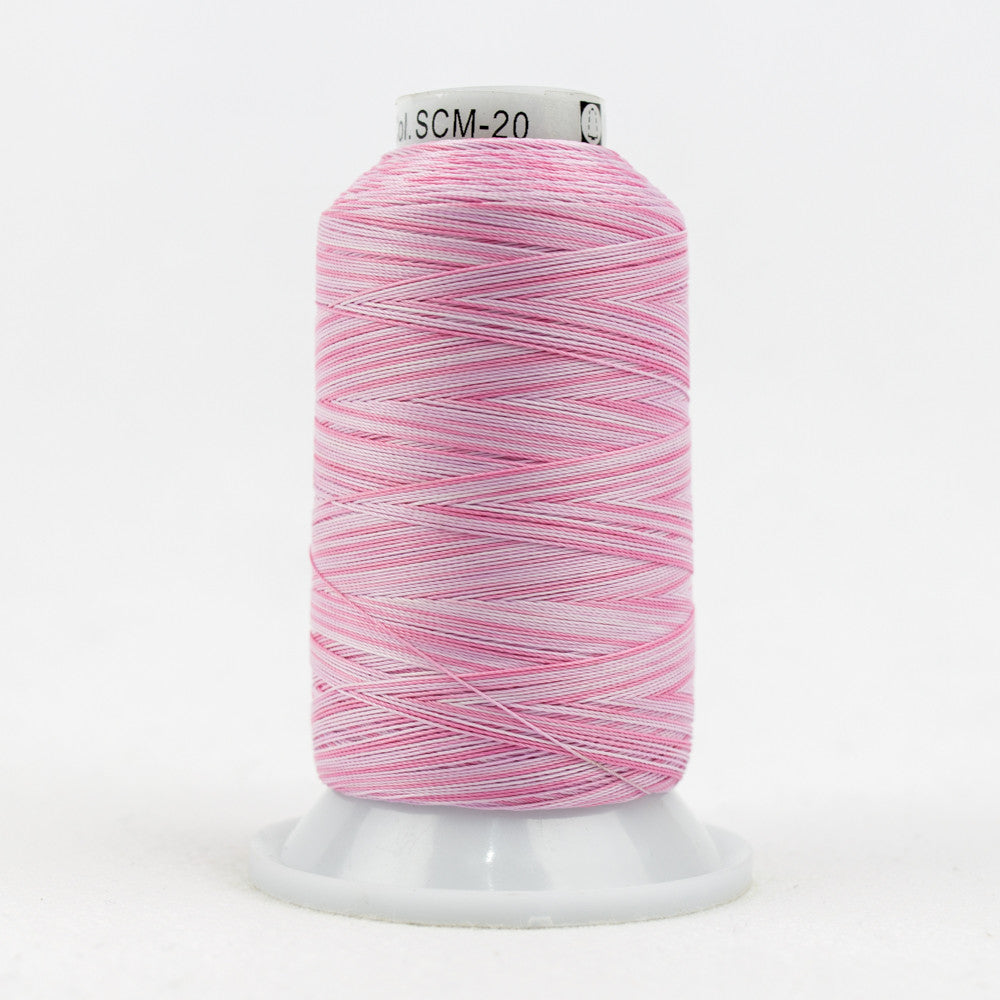 SCM20 - Silco‚Ñ¢ 35wt Cotton Light Pink Pink Thread WonderFil