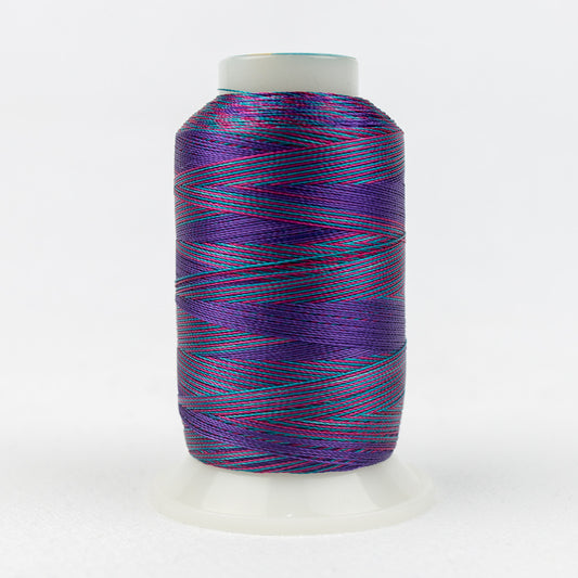 SD22 - Mirage‚Ñ¢ 30wt Rayon Purple Blue Red Thread WonderFil