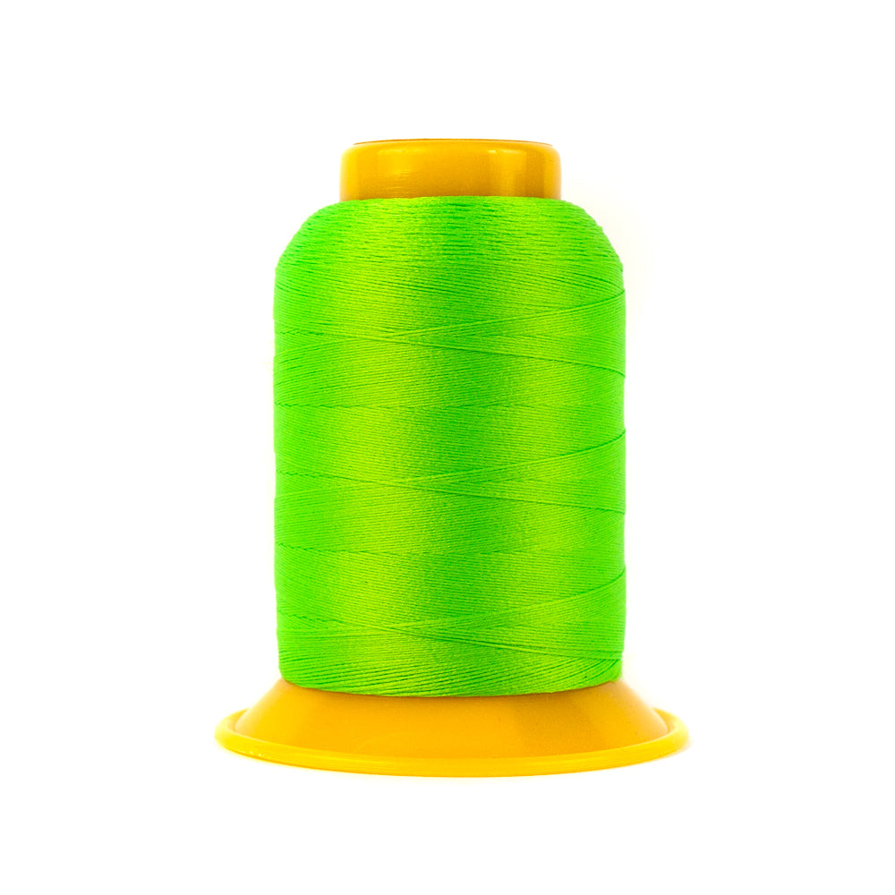 SL51 - SoftLoc‚Ñ¢ Wooly Poly Neon Green Thread WonderFil Online UK