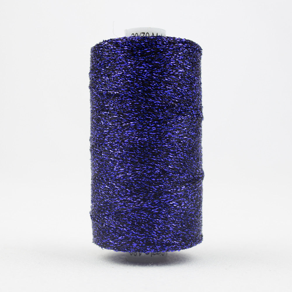 SM25 - Sizzle‚Ñ¢ Rayon and Metallic Dark Purple Thread WonderFil