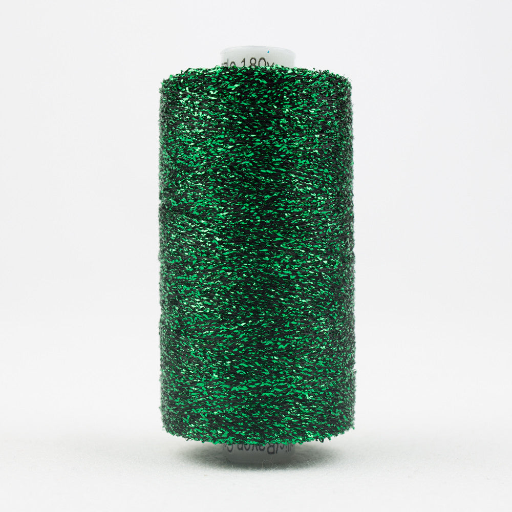 SM6 - Sizzle‚Ñ¢ Rayon and Metallic Christmas Green Thread WonderFil