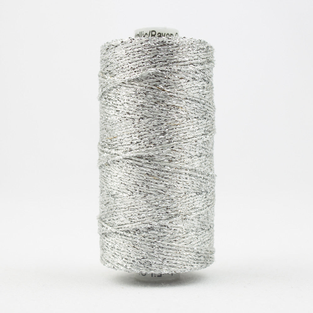 SX1 - Sizzle‚Ñ¢ Rayon and Metallic Silver Thread WonderFil